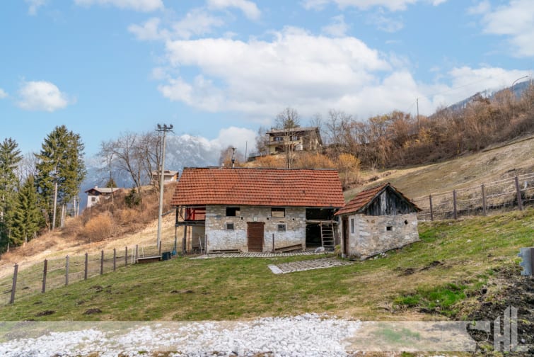 Rif. 1573 - Stalla a tambre con terreno