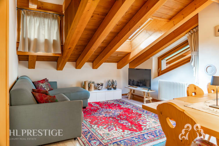 Rif.1643 - Elegante attico a Cortina d'Ampezzo: comfort e stile a pochi minuti dal centro