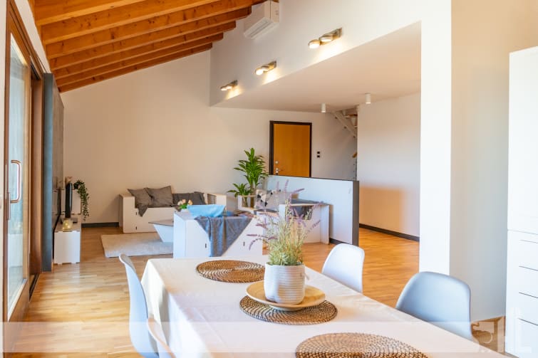 Rif. 1764_T - Elegante attico a Fontane di Villorba