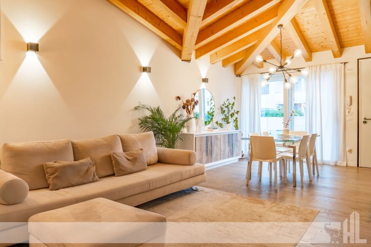 Rif. 1762 - Moderna porzione bifamiliare con giardino a Cordignano