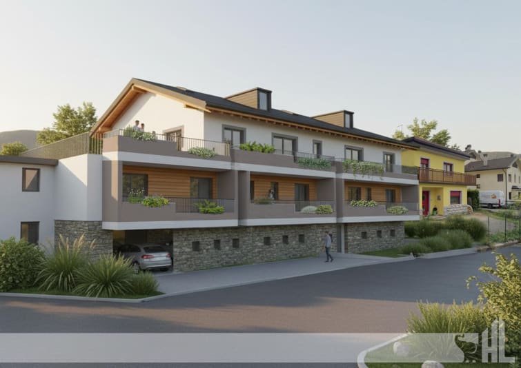 Rif. 1894_E - Appartamento di nuova costruzione con ampia terrazza a Sedico