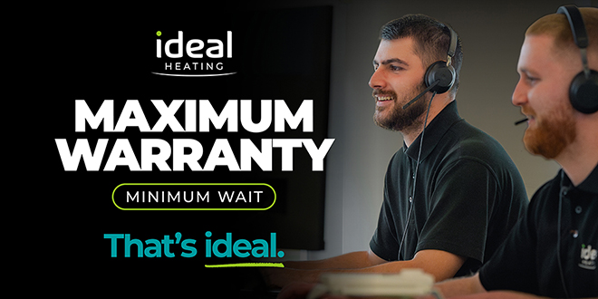 Ideal boilers priority support - maximum warranty minimum wait