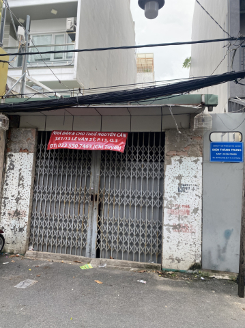 Bán nhà hẻm 351 Lê Văn Sỹ, Quận 3