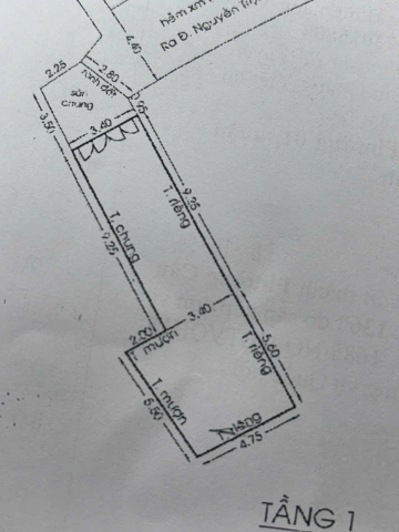 Bán nhà hẻm 91 Nguyễn Trọng Tuyển, Phú Nhuận