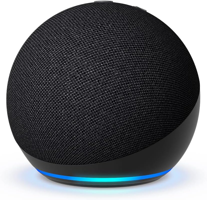 Amazon Echo Dot 5th Gen (2022), Stream Music, Podcasts & More, Alexa ...