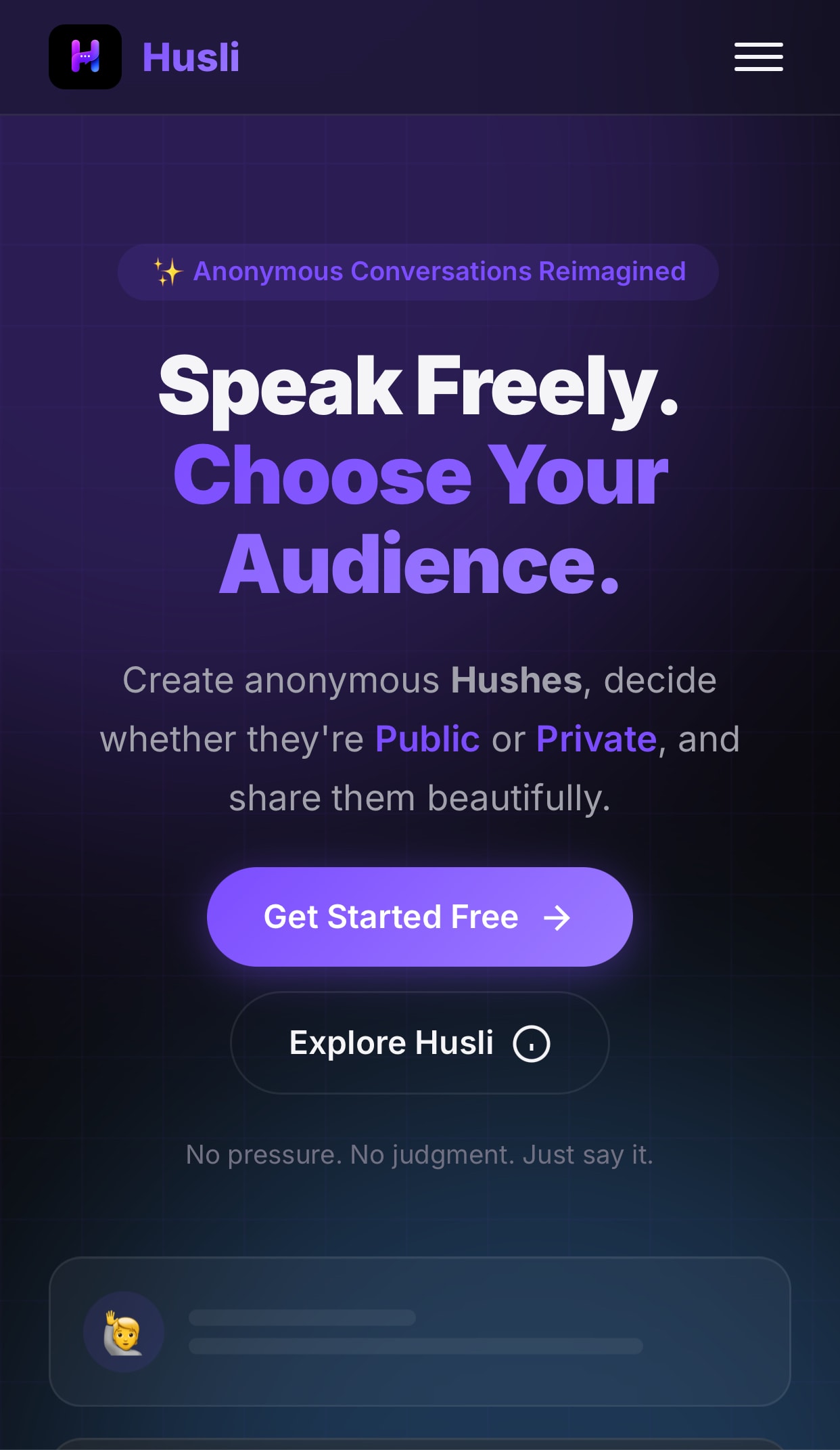 Husli screenshot 1