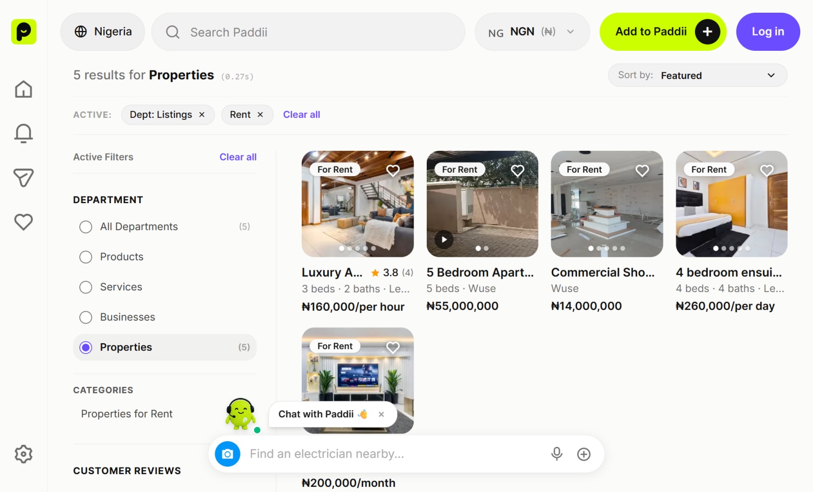 Paddii screenshot 2