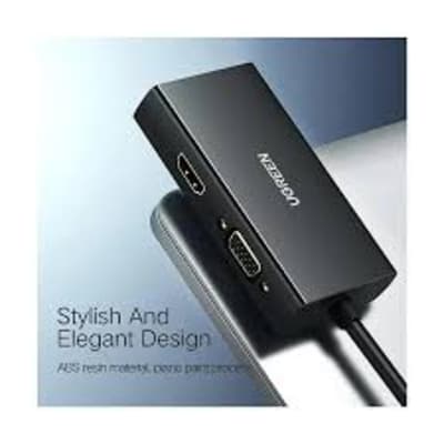 UGREEN Mini DisplayPort to HDMI/VGA/DVI Converter (Black) - MD114