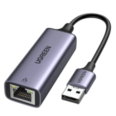 UGREEN USB-A 3.0 to RJ45 Gigabit Ethernet Adapter (Space Gray) - CM209