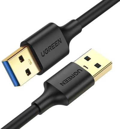 UGREEN USB-A 3.0 Male to Male Cable 3m Black - US128