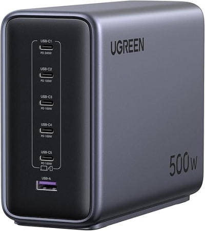 UGREEN GaN 500W Desktop Fast Charger (6-Port) UK - X759