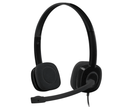 Logitech H151 Stereo Headset - Black (3.5mm Jack)
