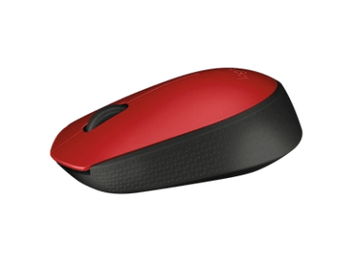 Logitech M171 Wireless Mouse - Red - 910-004641