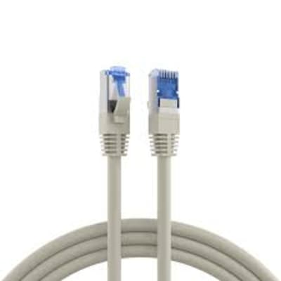 R & M Patch Cord CU EL Cat6A AWG26 LSZH Grey 7m