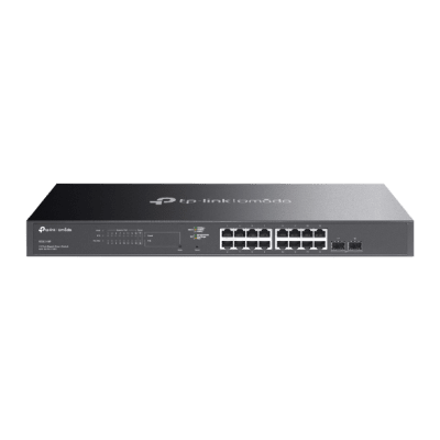 TP-Link JetStream 18-Port Gigabit Smart Switch with 16-Port PoE+ - TL-SG2218P