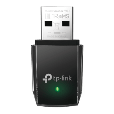 TP-Link AC1300 Mini Wireless MU-MIMO USB Adapter - TL-ARCHER T3U
