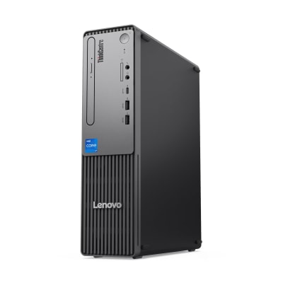Lenovo ThinkCentre neo 50s Gen 5 SFF, Intel Core i7 14700, 8GB DDR5 5600 (Up to 64GB Support), 512GB SSD M.2 2280 PCIe 4.0x4 NVMe Opal 2.0, No OS, No ODD, WLAN + Bluetooth (Intel Wi-Fi 6 AX201, 802.11ax 2x2 + BT5.2), 1W Speakers, USB Calliope Keyboard & Mouse, Black, 3 Year Warranty, Front Ports: One USB-C (USB 5Gbps / USB 3.2 Gen 1), with 15W charging, Two USB-A (USB 5Gbps / USB 3.2 Gen 1), One headphone / microphone combo jack (3.5mm), One microphone (3.5mm), Rear Ports: Four USB-A (Hi-Speed USB / USB 2.0), one supports Smart Power On, One HDMI 2.1 TMDS, One DisplayPort 1.4, One VGA, One Ethernet (RJ-45), One line-out (3.5mm), Kensington Security Slot - 12XD005LUM No Monitor