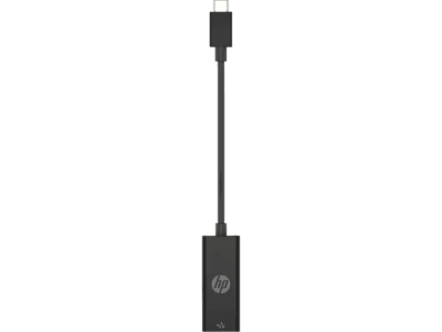 HP USB-C to RJ45 Adapter - Black - V7W66AA