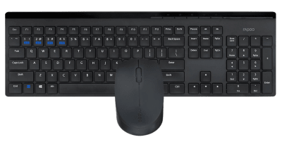 Rapoo Multi-Mode Wireless Keyboard & Mouse 8110M