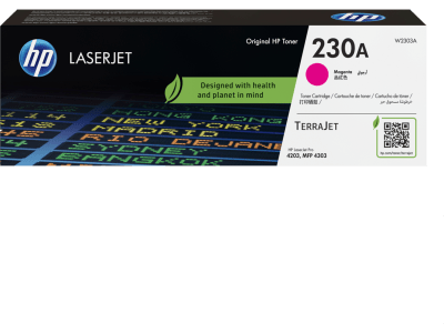 HP 230A Magenta Original LaserJet Toner Cartridge - W2303A