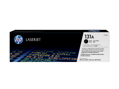 HP 131A Black Original LaserJet Toner Cartridge - CF210A