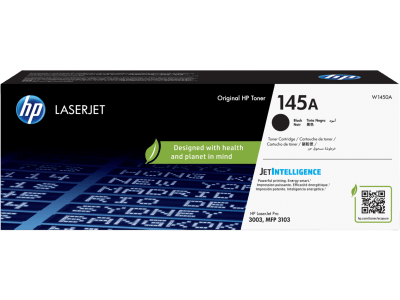 HP 145A Black Original LaserJet Toner Cartridge - W1450A