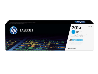 HP 201A Cyan Original LaserJet Toner Cartridge - CF401A