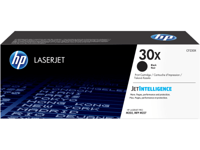 HP 30X High Yield Black Original LaserJet Toner Cartridge - CF230X
