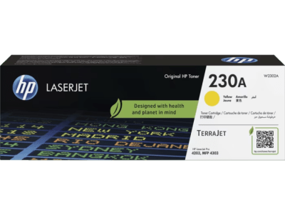 HP 230A Yellow Original LaserJet Toner Cartridge - W2302A