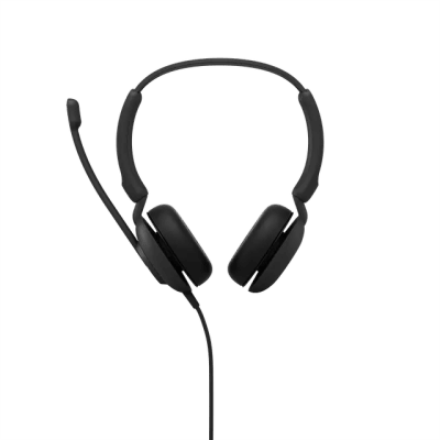 Jabra Evolve 10 USB-A Wired Stereo Headset with noise‑canceling mic and leatherette ear cushions - 2699-820-109