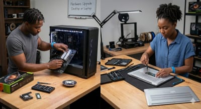 Hardware Upgrade : Desktop or Laptop