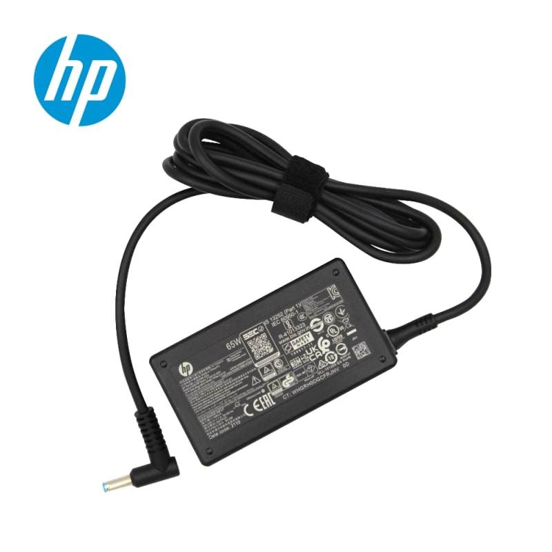HP Original 65W Blue Pin Adapter