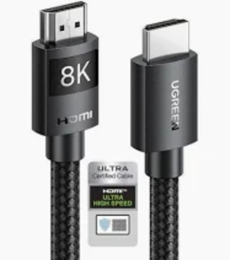 UGREEN HDMI 2.1 8K HDMI Cable Male to Male Braided 5m - HD150