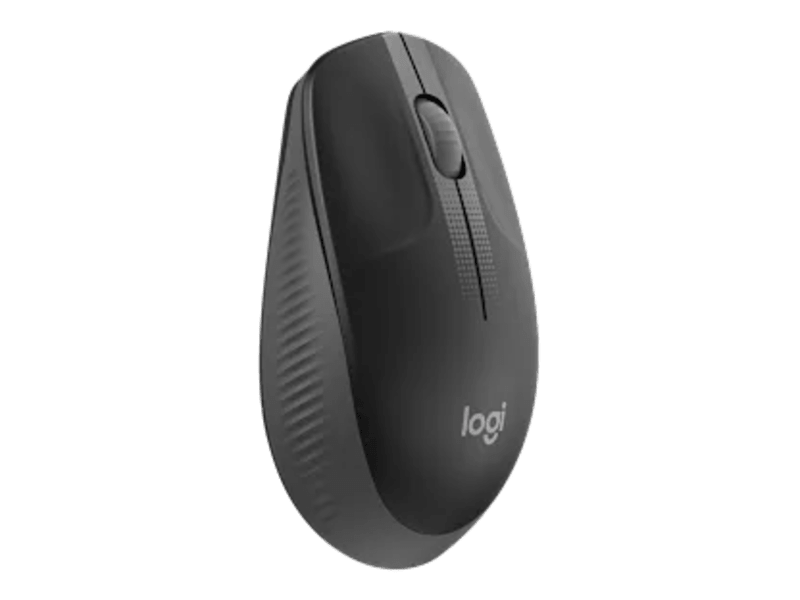 Logitech M190 Full-Size Wireless Mouse - Mid Grey - 910-005906