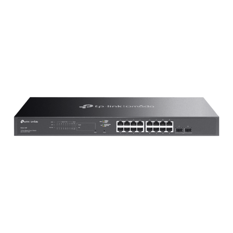 TP-Link JetStream 18-Port Gigabit Smart Switch with 16-Port PoE+ - TL-SG2218P