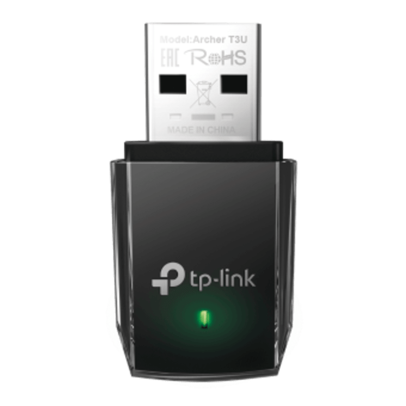 TP-Link AC1300 Mini Wireless MU-MIMO USB Adapter - TL-ARCHER T3U