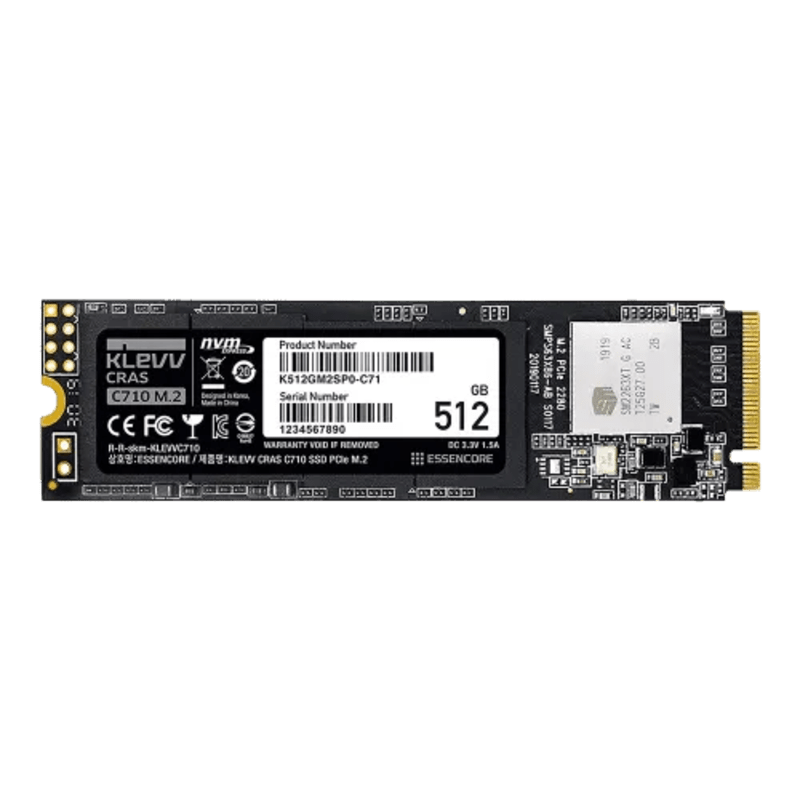 INTERNAL SSD M.2 PCIe Gen 3*4 NVMe 2280 - 512GB