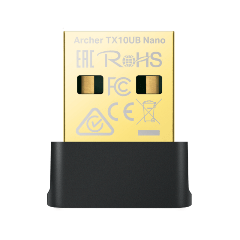 TP-Link AX900 Nano Wireless Wi-Fi 6 & Bluetooth 5.3 USB Adapter - TL-ARCHER TX10UB NANO