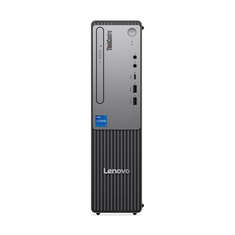 Lenovo ThinkCentre neo 30s Gen 5 SFF, Intel Core i7 13620H, 16GB DDR5 5200 (Up to 64GB Support), 512GB SSD M.2 2280 PCIe 4.0x4 NVMe, No OS, No ODD, WLAN + Bluetooth (Intel Wi-Fi 6 AX203, 802.11ax 2x2 + BT5.2), 1W Speakers, USB Calliope Keyboard & Calliope Mouse, Black, 3 Year Warranty, Front Ports: One USB-C (USB 5Gbps / USB 3.2 Gen 1), with 15W charging, Two USB-A (USB 5Gbps / USB 3.2 Gen 1), One headphone / microphone combo jack (3.5mm), One microphone (3.5mm), Rear Ports: Four USB-A (Hi-Speed USB / USB 2.0), One HDMI 2.1 TMDS, One VGA, One Ethernet (RJ-45), One line-out (3.5mm), Kensington Security Slot - 13DK002MUM No Monitor