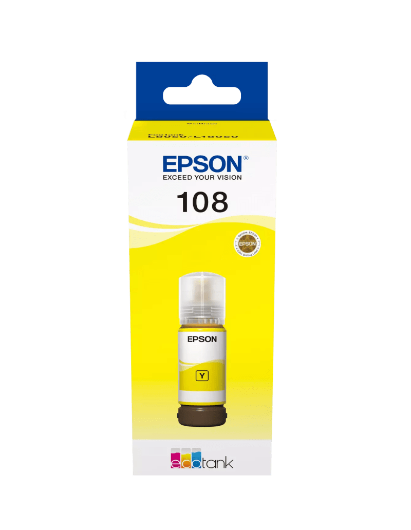 INK CART EPSON 108 Yellow