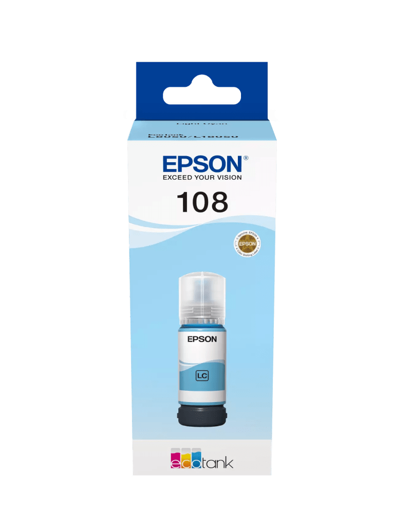 INK CART EPSON 108 Light Cyan