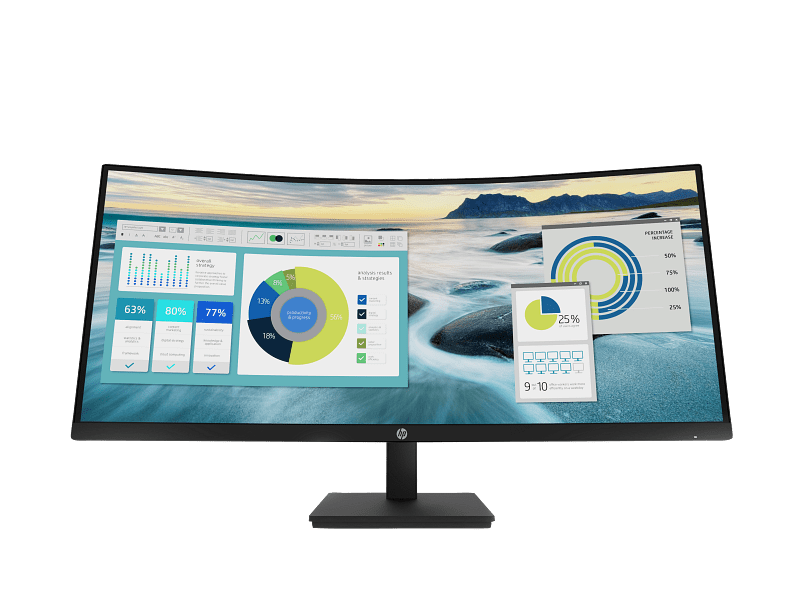 HP P34hc G4 WQHD USB-C Curved Monitor