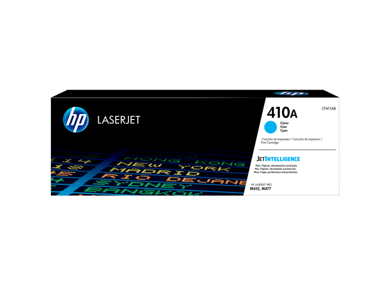 HP 410A Cyan Original LaserJet Toner Cartridge - CF411A