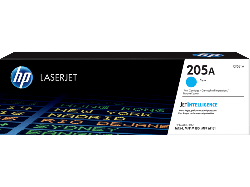 HP 205A Cyan Original LaserJet Toner Cartridge - CF531A