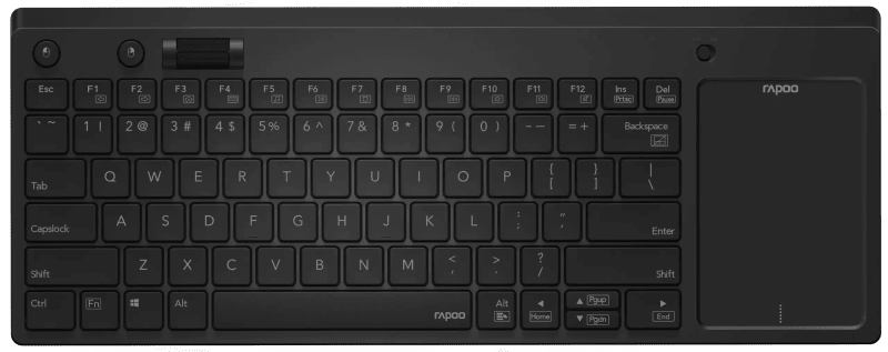 Rapoo Wireless Keyboard with Touchpad K2800