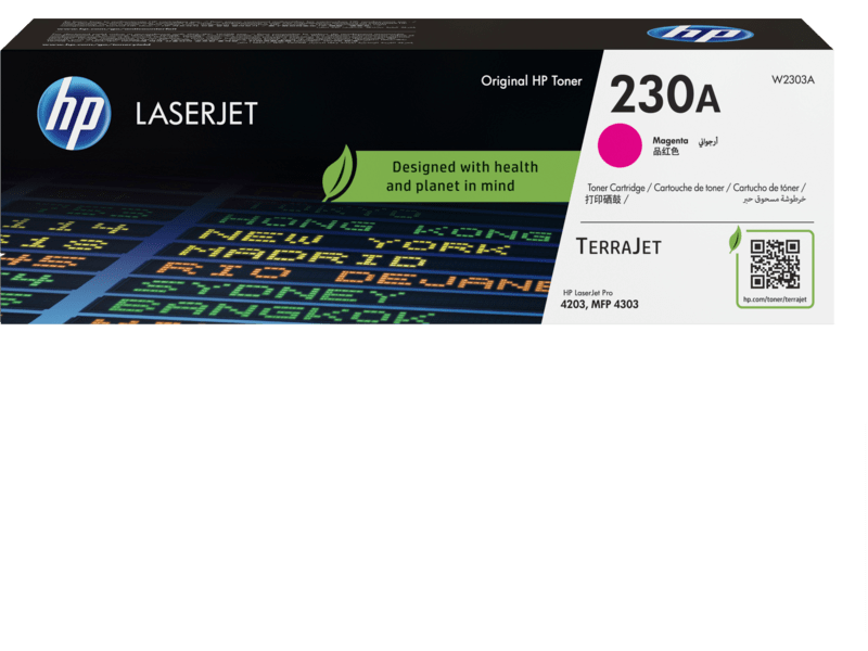 HP 230A Magenta Original LaserJet Toner Cartridge - W2303A