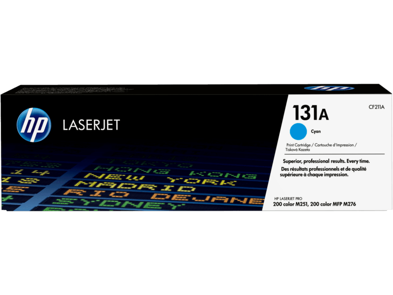 HP 131A Cyan Original LaserJet Toner Cartridge - CF211A
