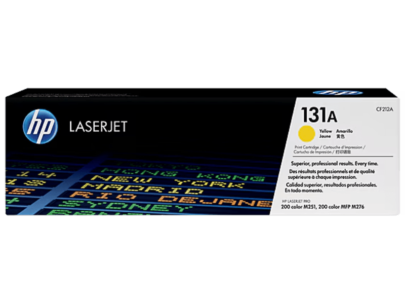 HP 131A Yellow Original LaserJet Toner Cartridge - CF212A