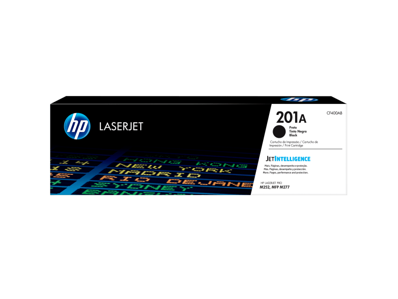 HP 201A Black Original LaserJet Toner Cartridge - CF400A
