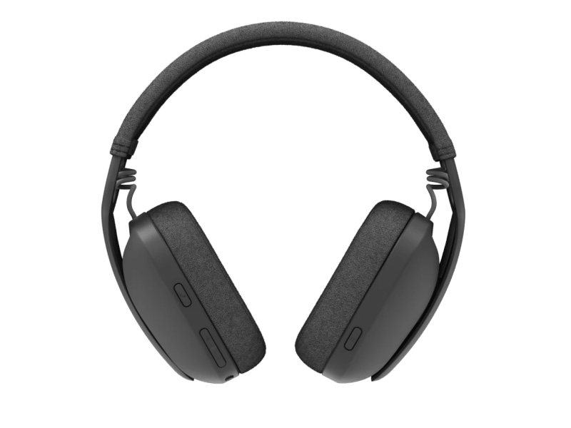 Logitech Zone Vibe Wireless and Bluetooth Over-the-ear Headphones - Graphite - 981-001199
